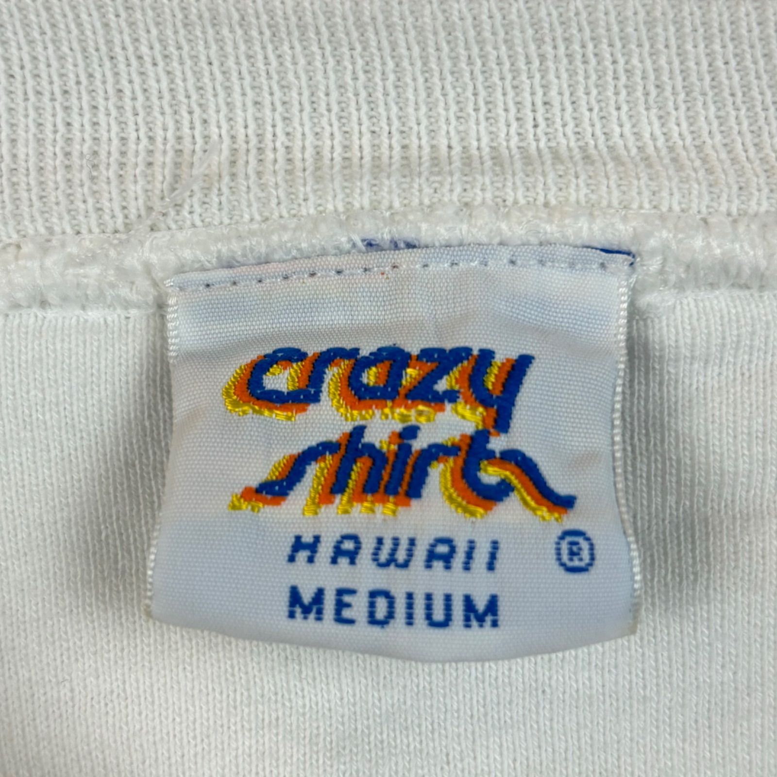 90s Vintage CRAZY SHIRTS HAWII クレイジーシャツ ハワイ ヴィンテージ スウェット トレーナー ロゴプリント メンズ