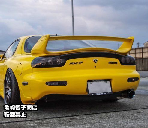 マツダ RX-7 FD3S MSスタイル GTウイング リアスポイラー-FRP製