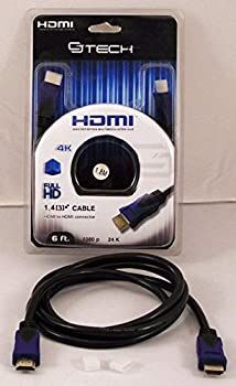 CJ Tech 61853?25?ft。HDMIケーブル4?Kラウンドケーブル