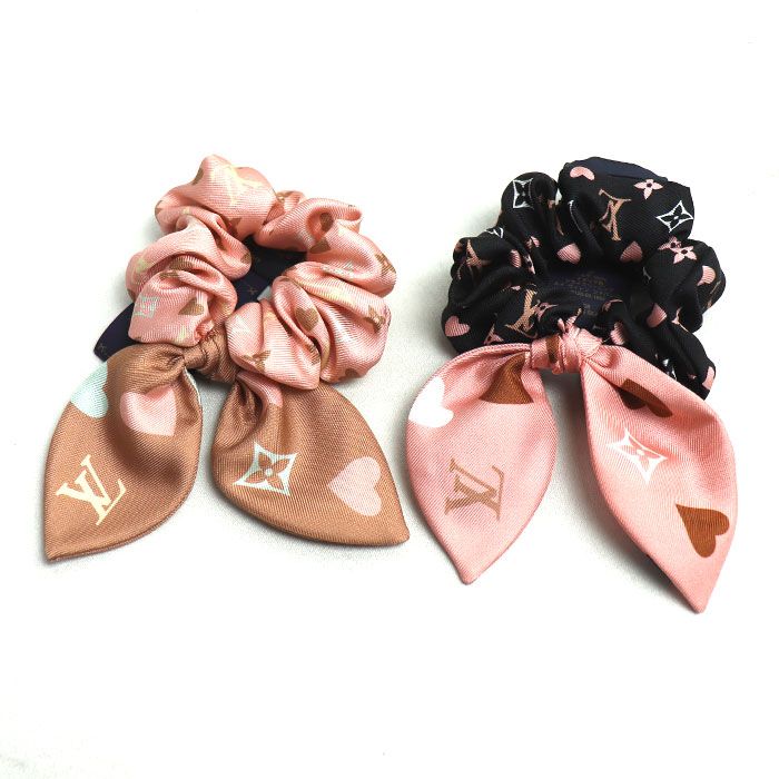 LOUIS VUITTON ルイ・ヴィトン 2点セット シュシュ ピンク