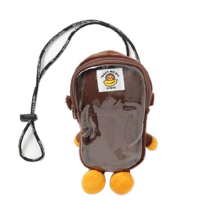 新品 BAPE BABY MILO MOBILE PHONE BAG アベイシングエイプ ハート ...