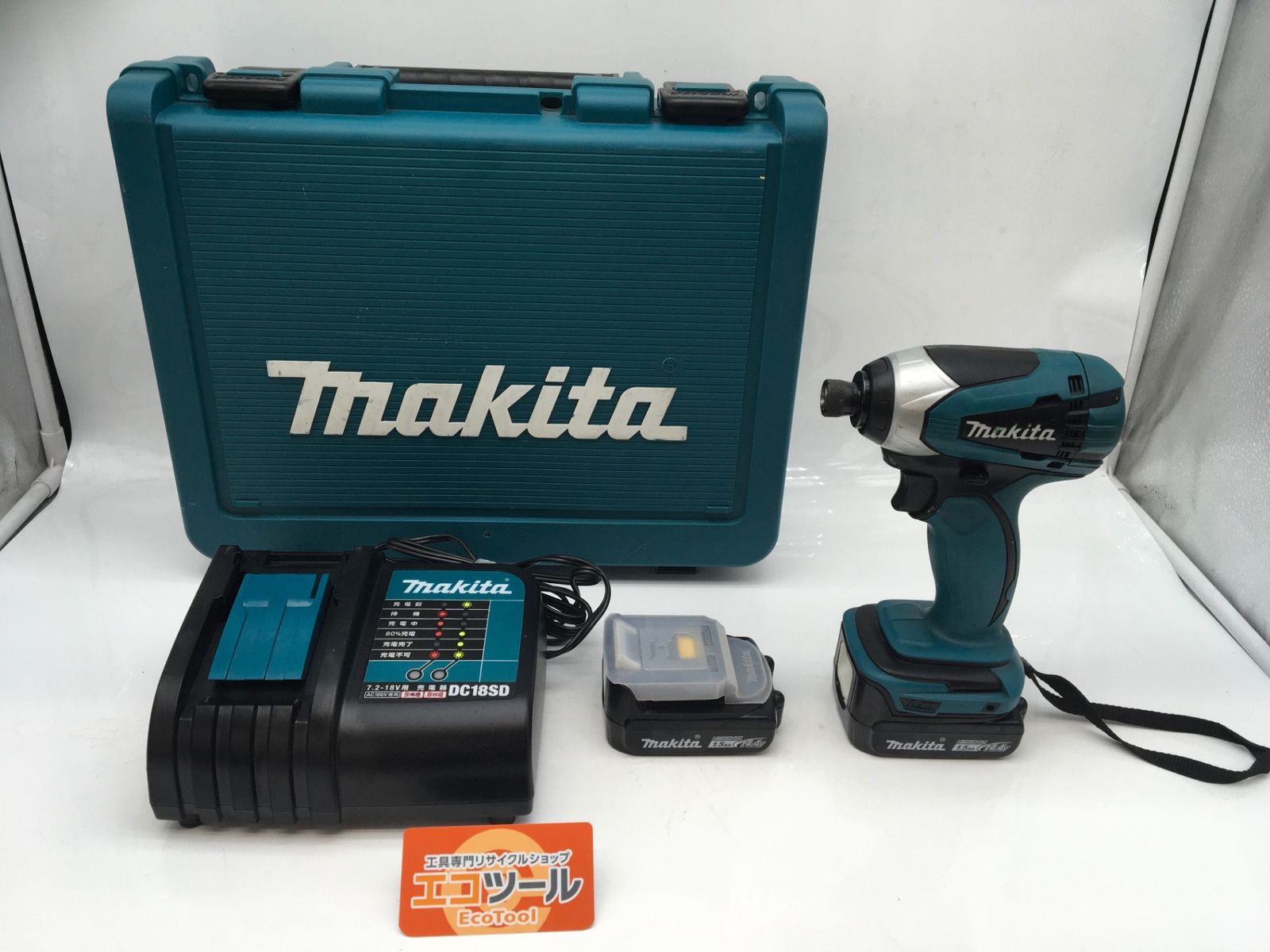【領収書発行可】Makita/マキタ 14.4v充電式インパクト TD134DSHX [ITNC8EQN43QC][エコツール知立店]