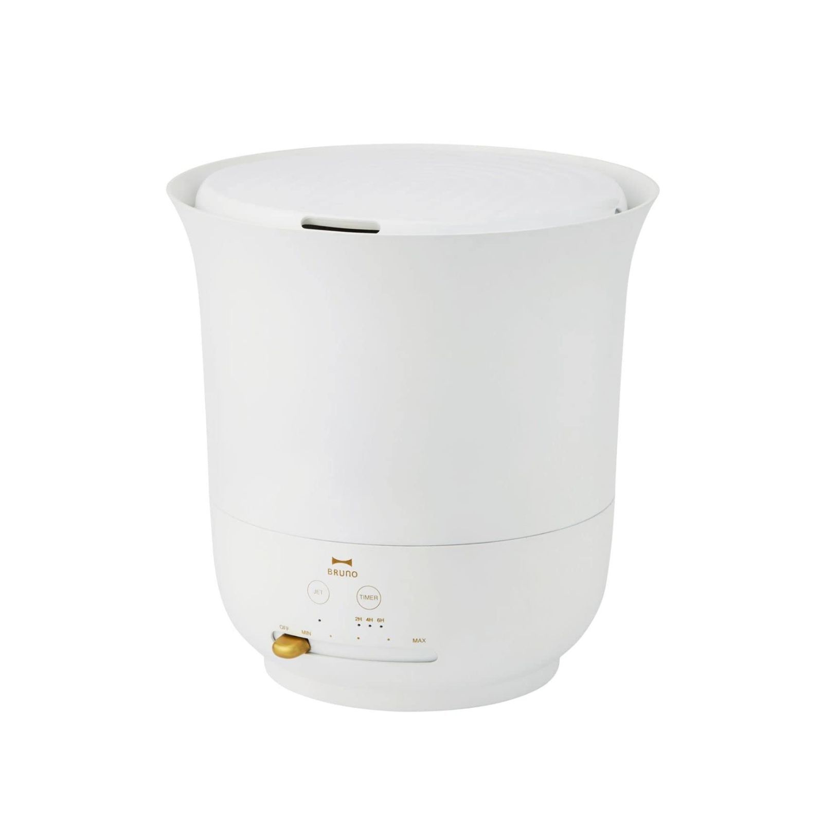 BRUNO ブルーノ 大容量 超音波 加湿器 JET MIST plus ミスト 大容量 大型タンク おしゃれ 14畳 インテリア 上から給水 お手入れ簡単 おやすみタイマー機能 水切れ自動停止機能 大きい 寝室 リビング 超音波式 人気 床置き ホワイト