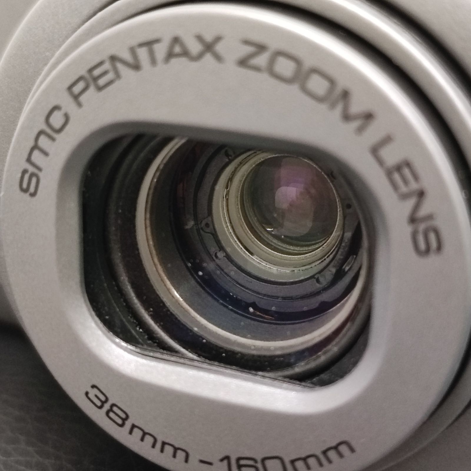PENTAX ESPIO 160 コンパクトフィルムカメラ 通電確認済み グレー
