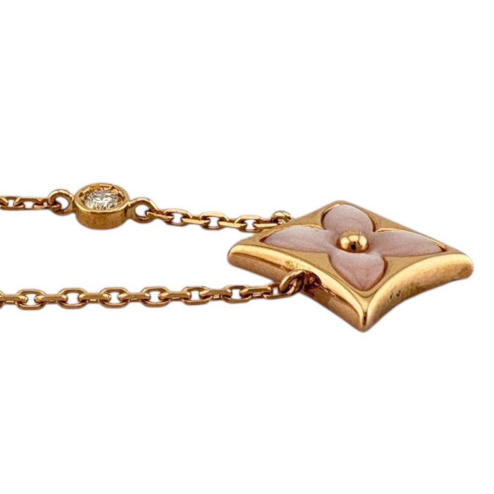 ルイヴィトン スター ブロッサム BB ネックレス 18金 K18ピンク