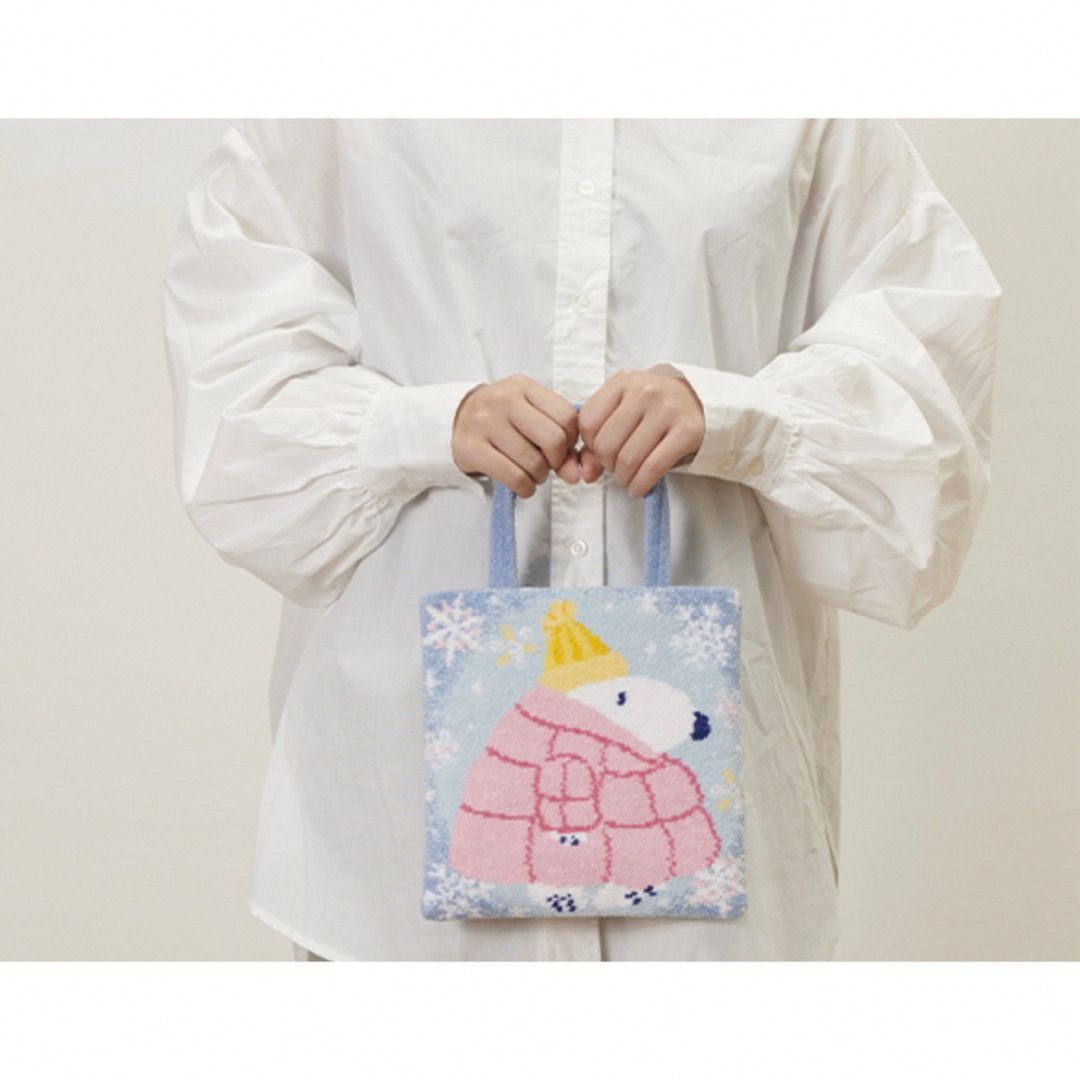 FEILER フラットミニトート　スヌーピー　コラボ 新品未使用】おかいものSNOOPY限定 FEILERフラットミニトート