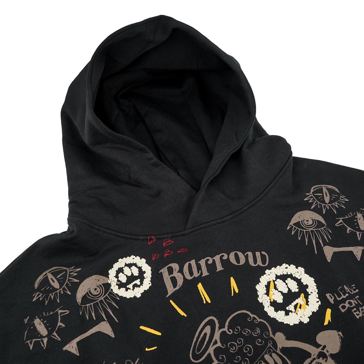 BARROW バロー バロウ パーカー 2023年-2024年秋冬新作 F3BWUAHS063 HOODIE UNISEX メンズ レディース 男性  女性 ユニセックス 男女兼用 フーディー 110 BLACK ブラック - メルカリ