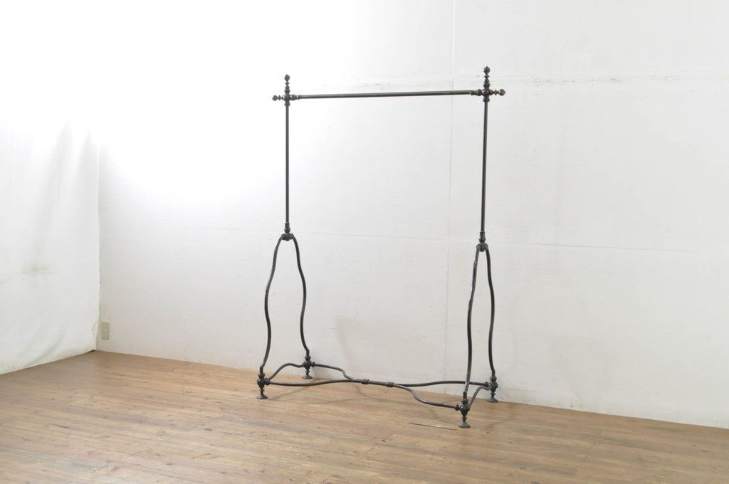 西川金太郎□ハンガーラック/真鍮/アイアン/アンティーク調/高さ