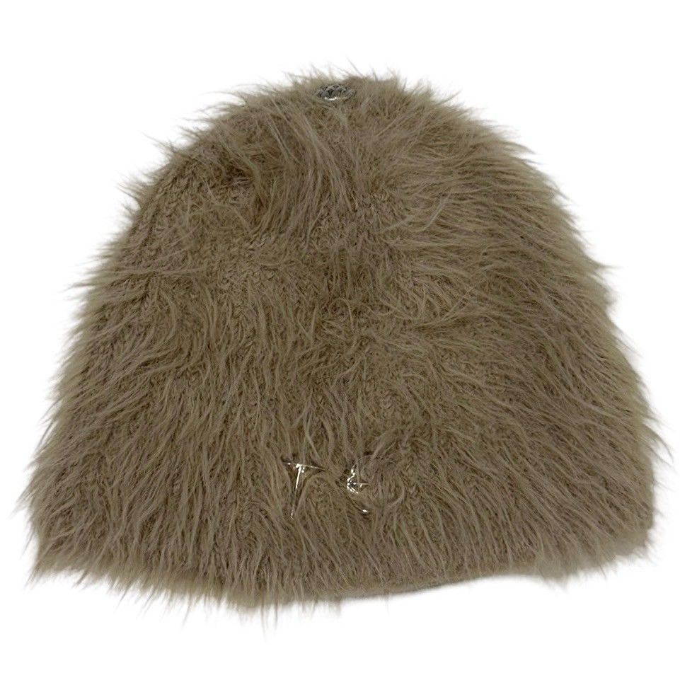 新品同様 FENDI フェンディ モンスター ウール100％ シルバー