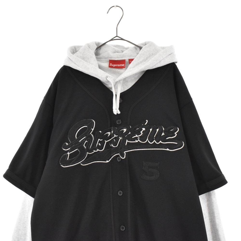 SUPREME (シュプリーム) 22SS Baseball Jersey Hooded