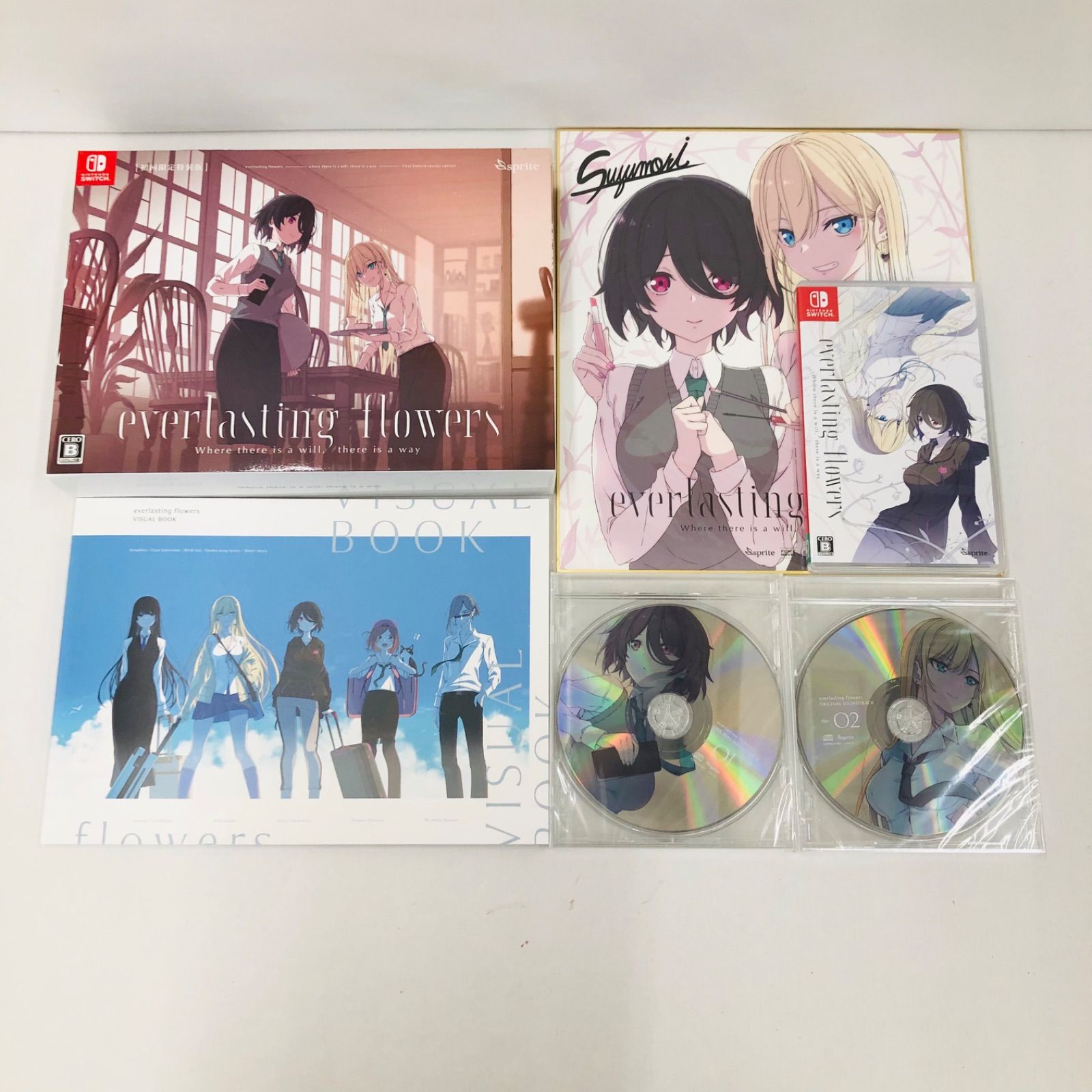 Switch】 everlasting flowers [初回限定特装版] 色紙付き