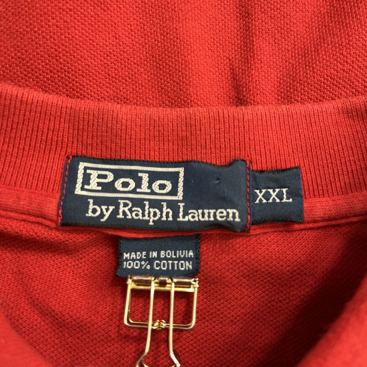 POLO RALPH LAUREN 半袖 ポロシャツ 2XL レッド ポロ ラルフ