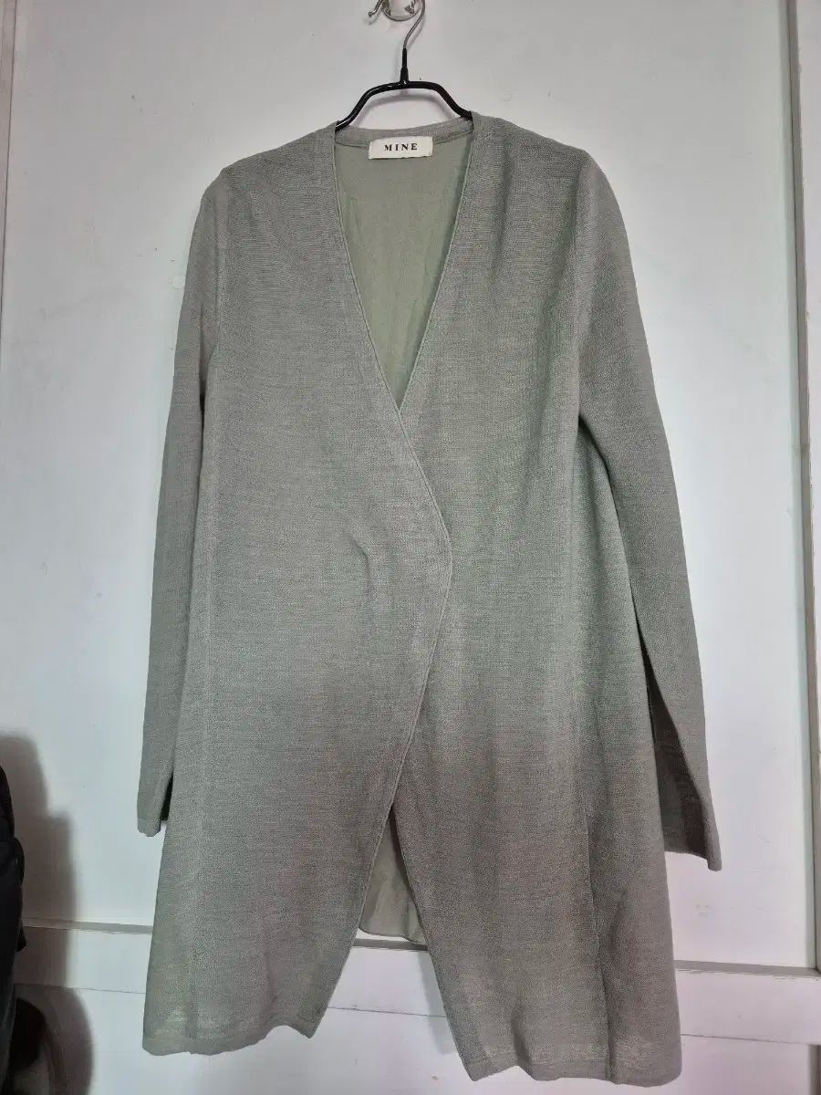 アジャイルな MINE MINE マイン ショール カーディガン ウール シルク 素材