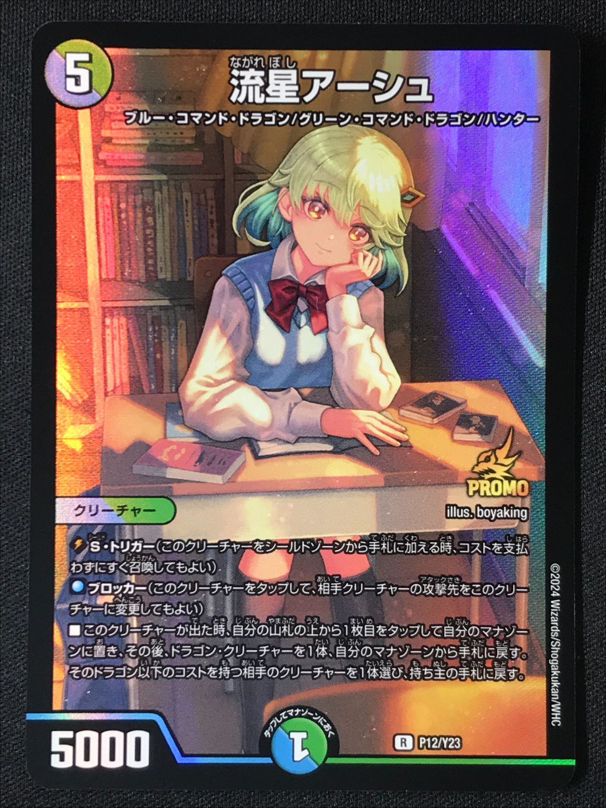 デュエルマスターズ デュエマ 流星アーシュ レア PR-Y23-P12 トレカ
