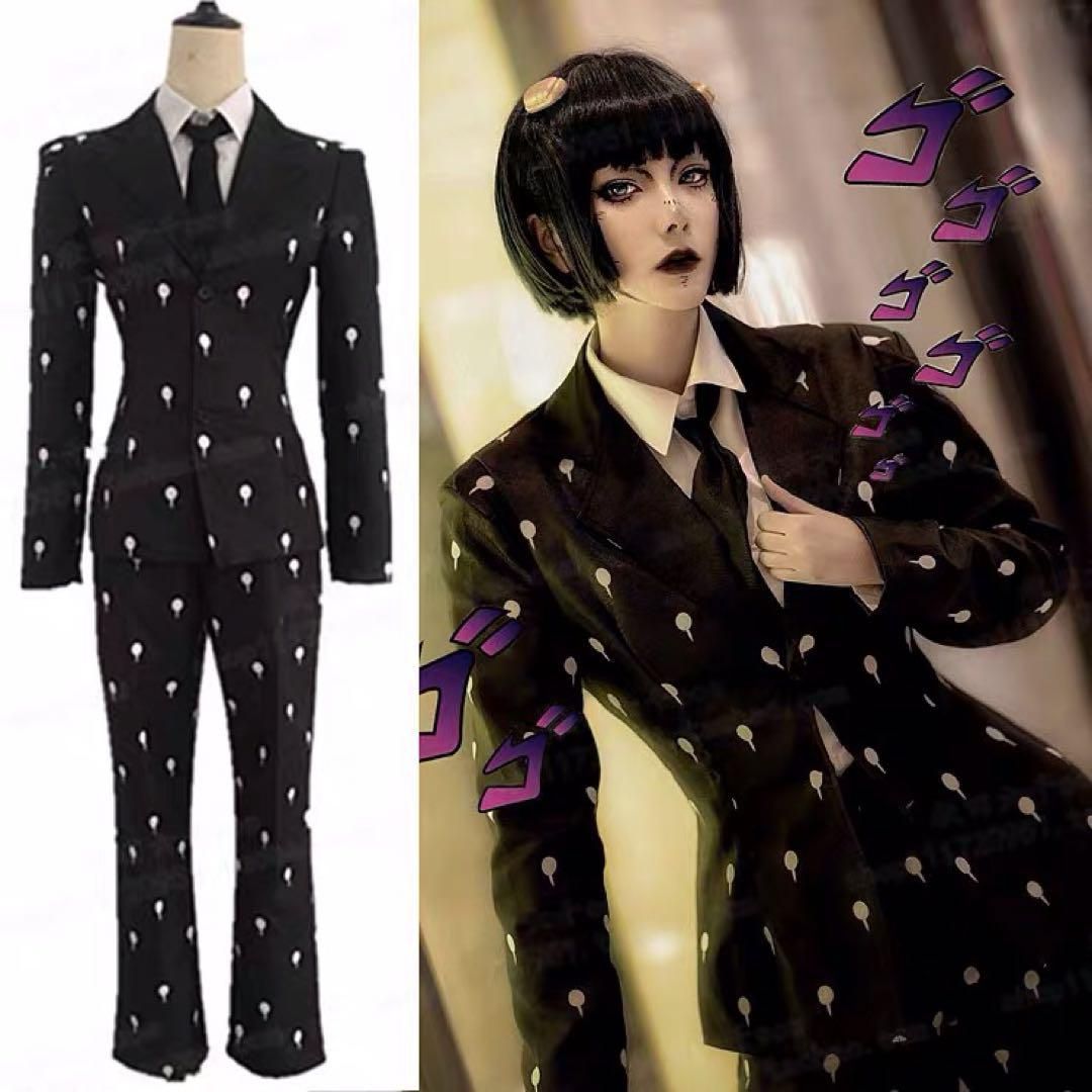 ジョジョの奇妙な冒険 ブローノブチャラティ 葬式 コスプレ衣装