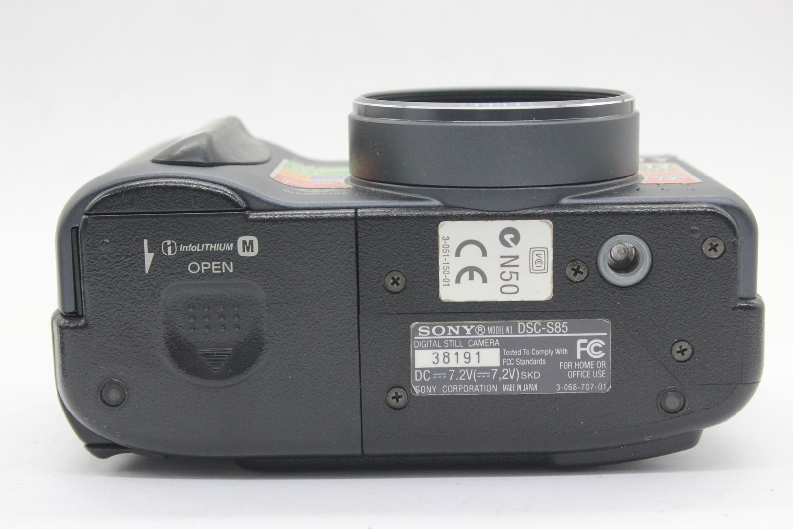 SONY 【返品保証】 ソニー Sony Cyber-shot DSC-S85 6x バッテリー付き コンパクトデジタルカメラ s3904