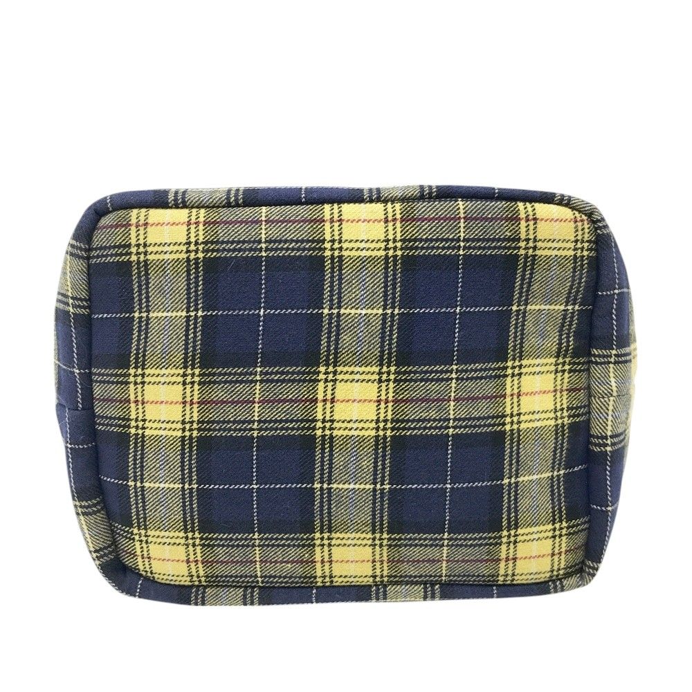 【美品】BEAMS GOLF ゴルフバッグ チェック柄 BEAMS GOLF ビームスゴルフ カートバッグ チェック柄 イエロー系