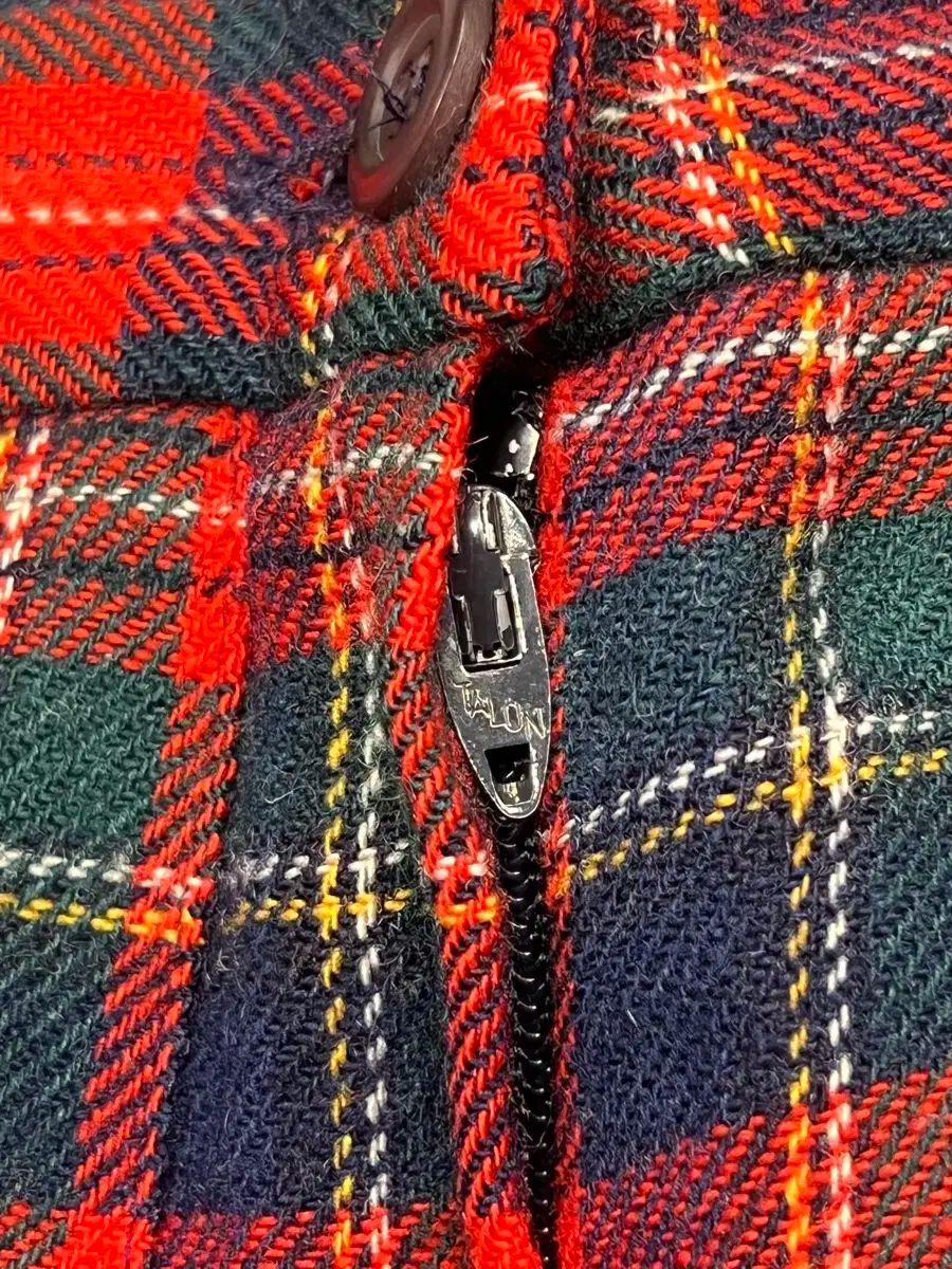 70s ペンドルトン タータンチェック ウール スカート GULLKHAN_COM