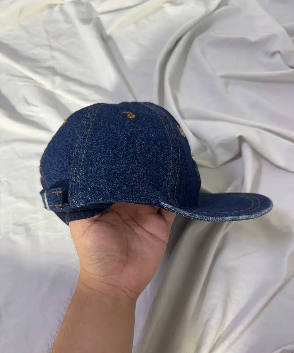 Danny first born to be wild 刺繍 デニム ボールキャップ