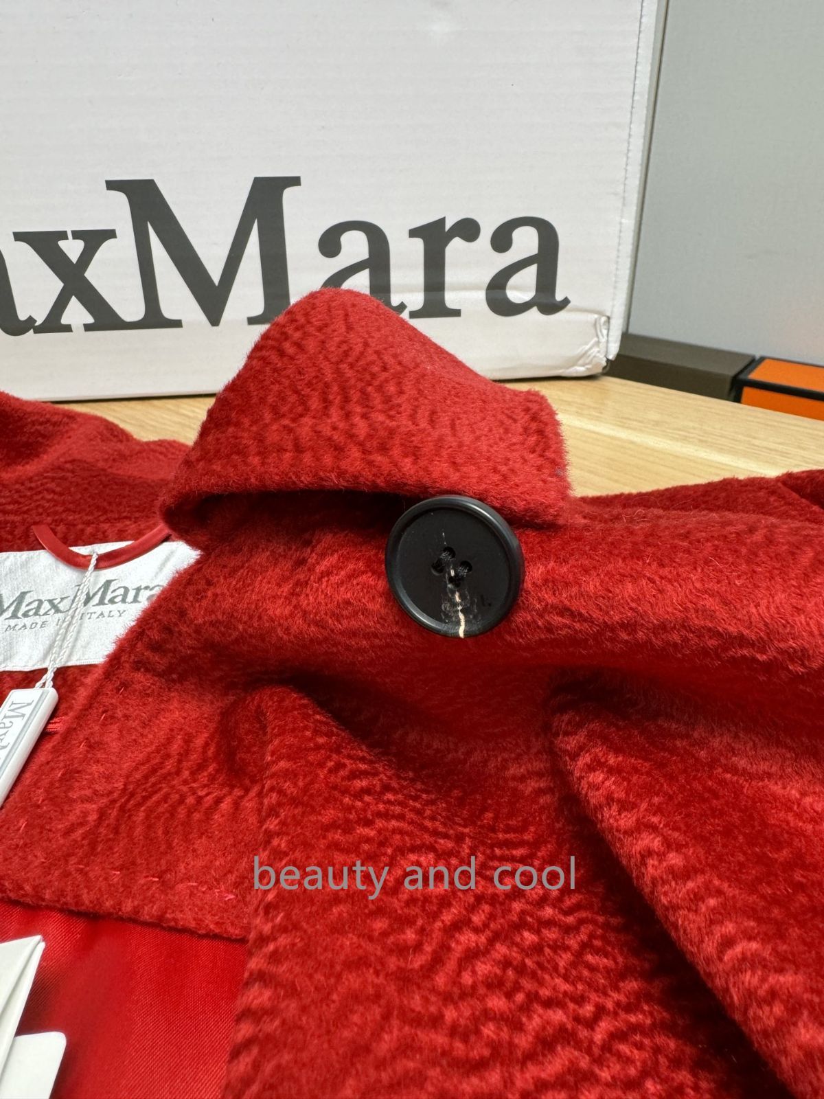 希少品 マックスマーラ MAX MARA 秋冬の新作コート毛皮・ファーコート