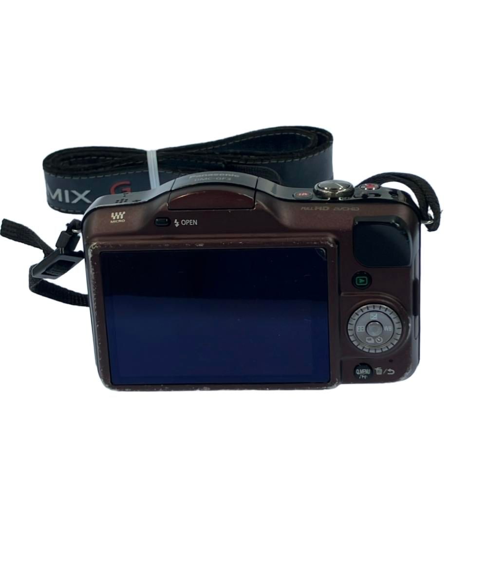 訳あり パナソニック 高品質 ミラーレス一眼カメラ LVMIX GF3 ダブル