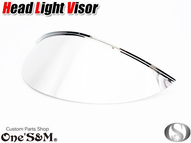 宅｣ 180π ピヨピヨ ヘッドライトバイザー大 単車用 or 160π汎用 4Mini