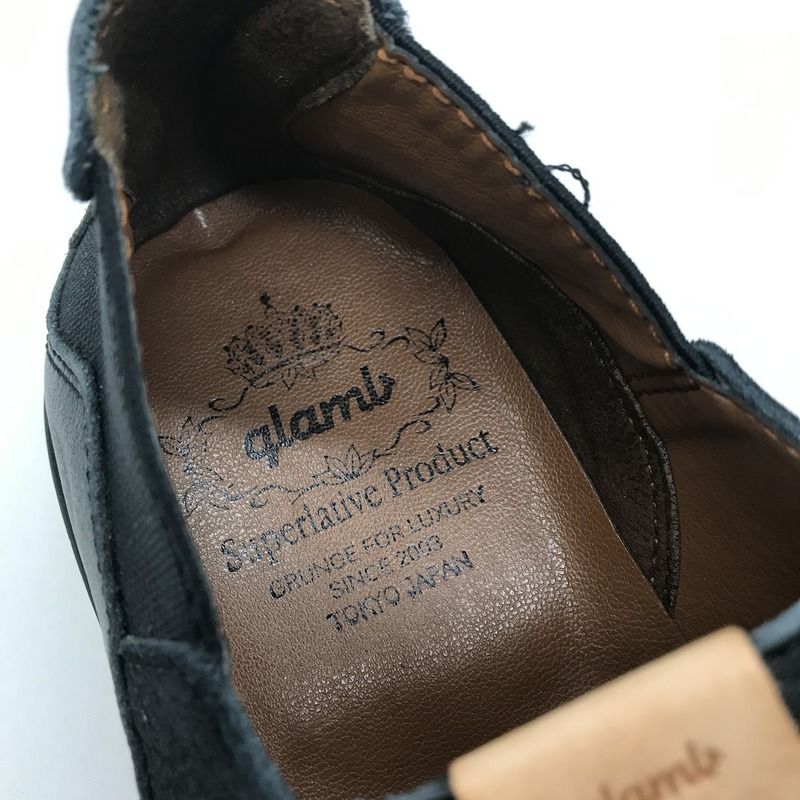 glamb◆シューズ/1/ブラック/GB0321-AC03 glamb マウンテンブーツ マルチレザーレースアップシューズ GB0321