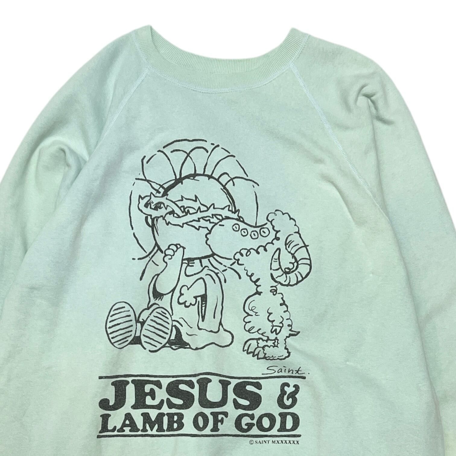 SAINT MICHAEL Jesus & lamb Of God Pullover Sweat - メルカリ
