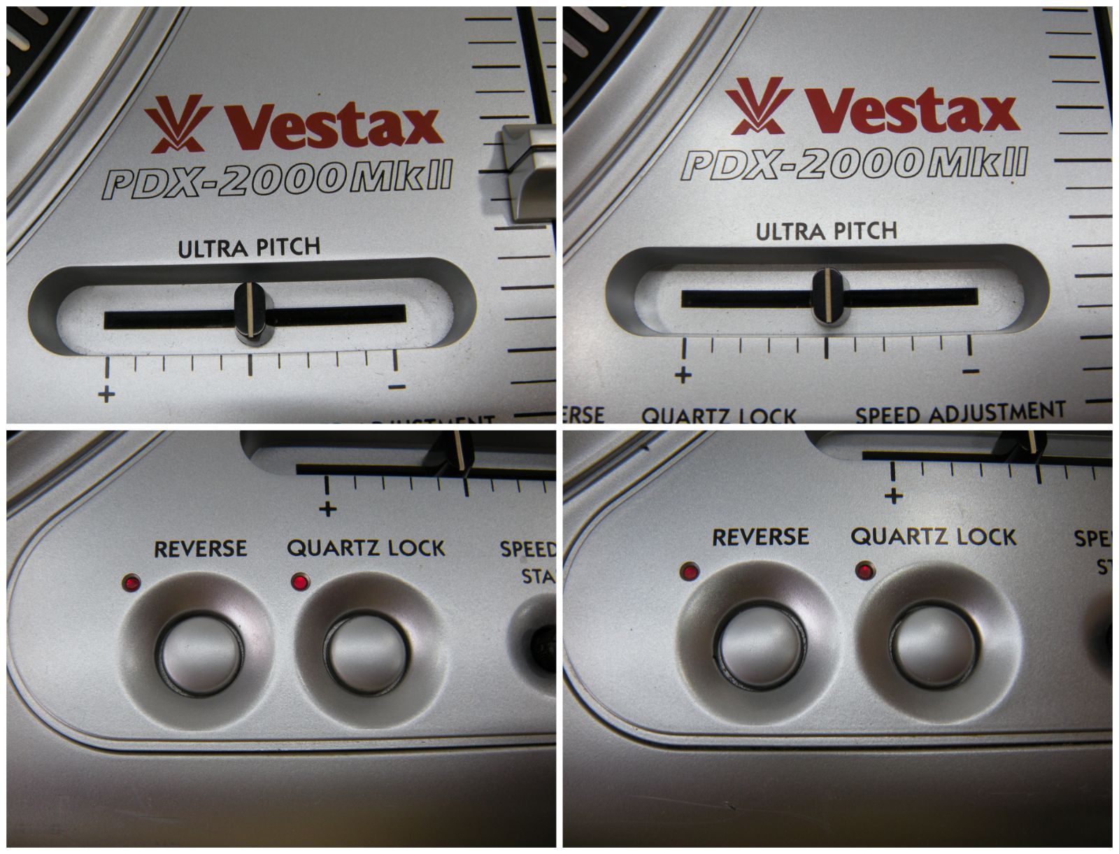 095 【現状品】 Vestax PDX-2000MkⅡ ターンテーブル2台 ミキサー2台