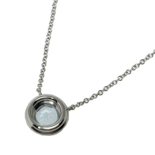 Tiffany-Co. ティファニー ソレスト ネックレス 60005423 PT950 1Pアクアマリン 20Pパヴェダイヤモンド ブランドジュエリー ペンダント プラチナ 1石 sol 太陽 79780 FORTGASGNV_COM_BR