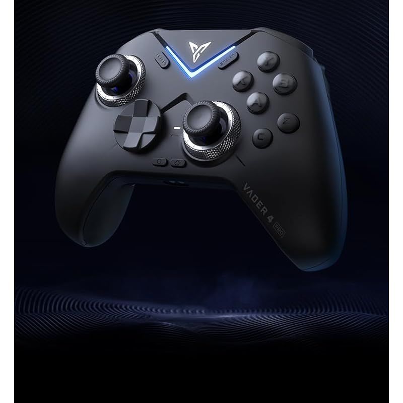 Flydigi Vader 4 PRO ゲームパッド コントローラー Wireless Game Controller PS4 Pro Nintendo Switch Wii U対応 力切替トリガー なRGBライティング 六軸制御機能