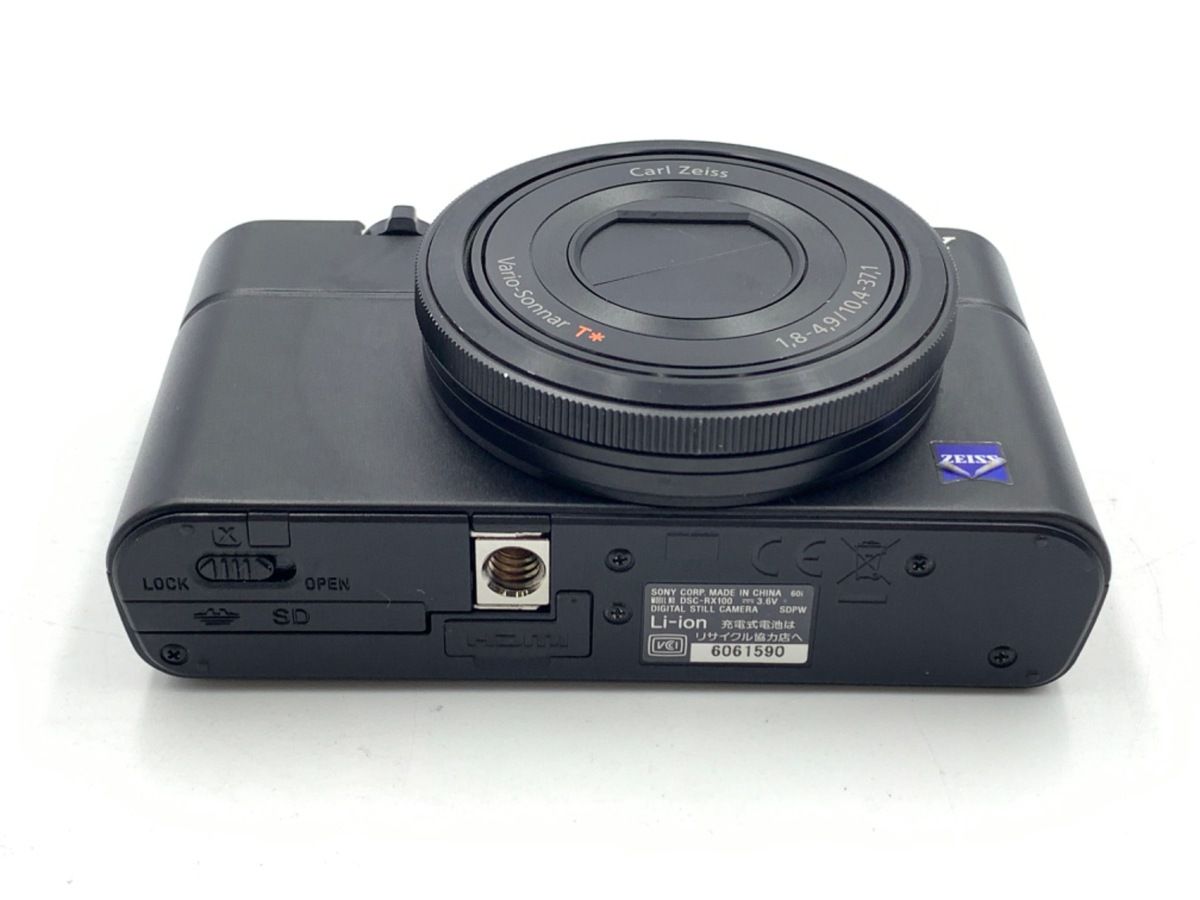 ソニー Cyber-shot RX100(DSC-RX100)中古 中古(ソニー) SONY Cyber-shot DSC-RX100 中古品〕 DSC-RX100