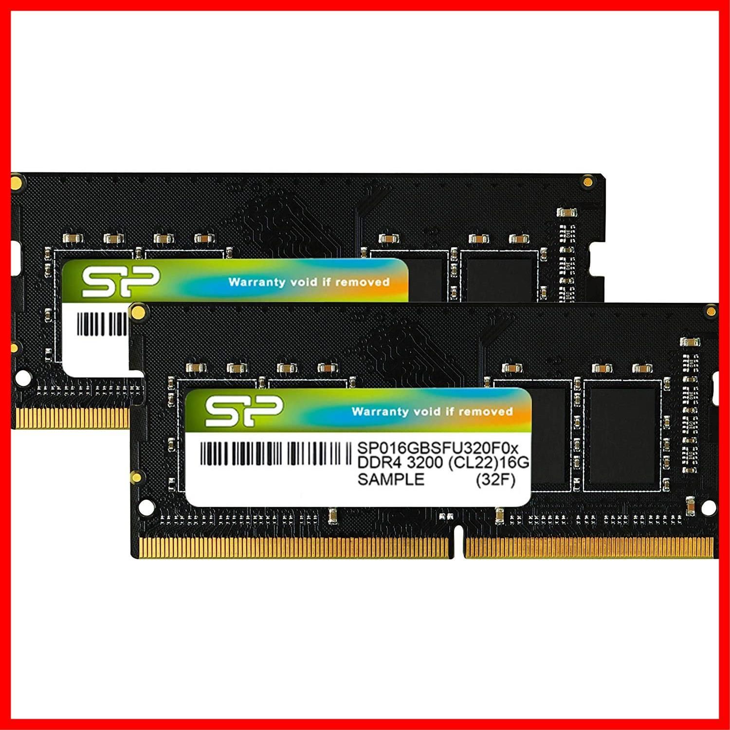 新着商品】シリコンパワー ノートPC用メモリ DDR4-3200 (PC4-25600