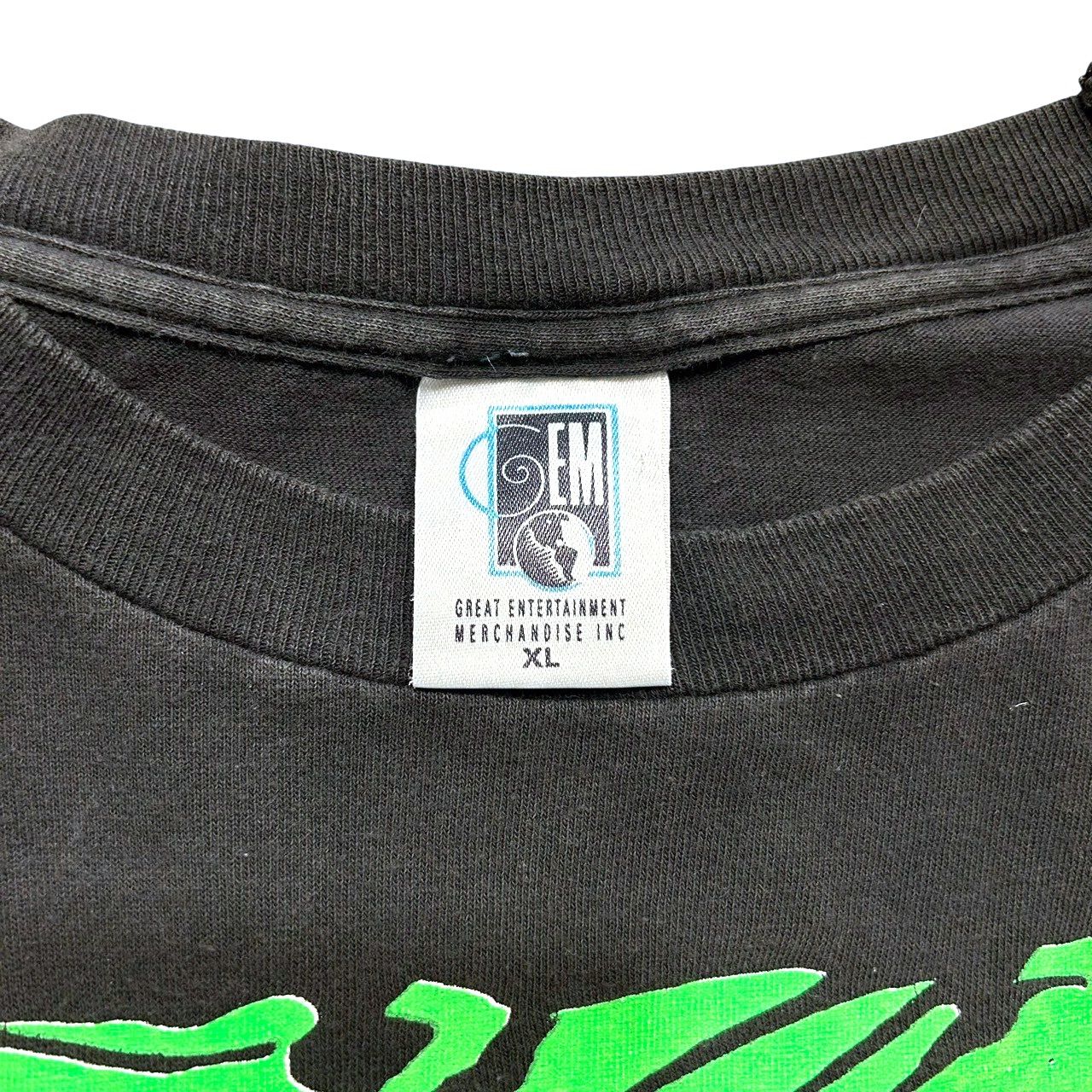 ホワイトゾンビ　1990年代のビンテージバンドTシャツ　XL 1992 White Zombie Get Up and Kill Band Shirt Vintage 90s Tee
