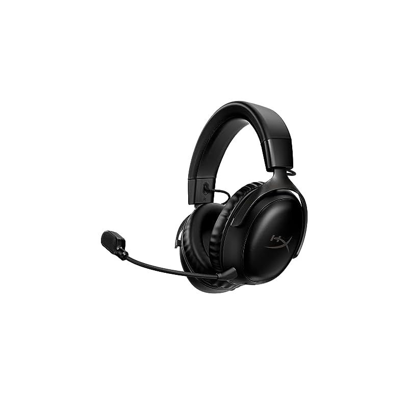 ハイパーエックス(HyperX) HyperX Cloud IIIワイヤレスゲーミングヘッドセット DTS Headphone:X空間オーディオ 53mmドライバー搭載 Cloud IIの 快適性 ブラック PC、PS5、PS4、Xboxシリーズ、Nint