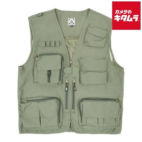 キング K-SCV-15 シューティングベスト15 L アーミーグリーン