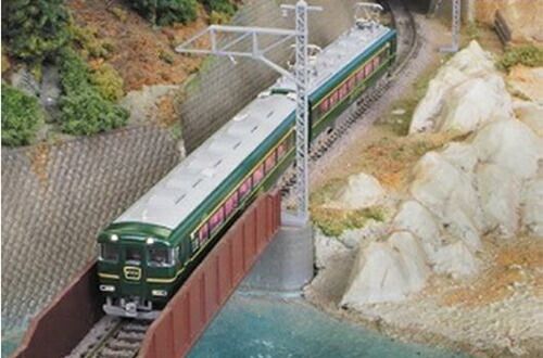 近鉄15400系 かぎろひ 4両編成セット（動力付き） 【グリーン