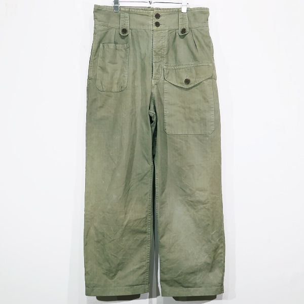 パンツ visvim GIFFORD PANTS DMGD GREEN Size2 visvim GIFFORD PANTS DMGD GREEN(サイズ2)