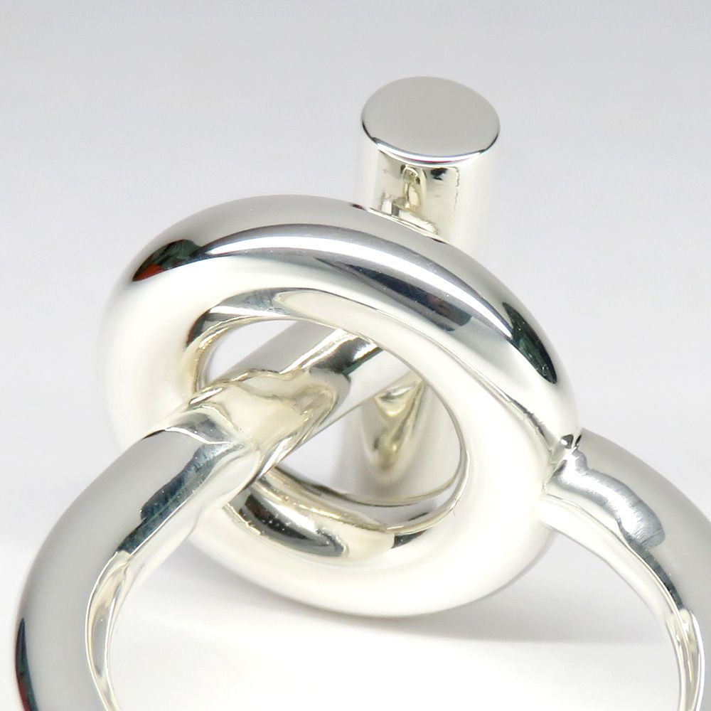 HERMES リング エシャペ シルバー 52号 新品♪ エルメス HERMES リング