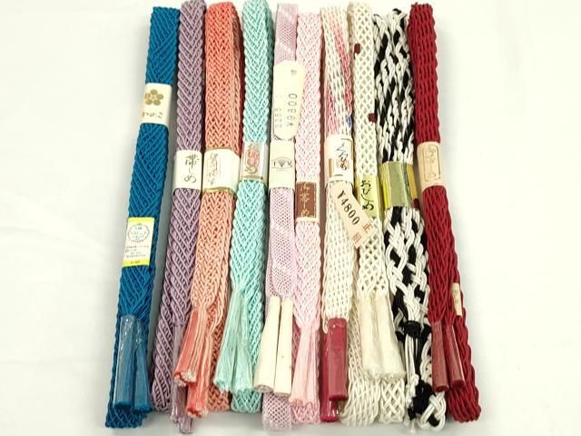 平和屋本店 夏物 和装小物 帯締め10本セット CXAA0363s5
