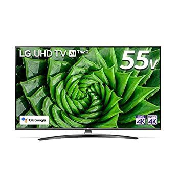 LG 55型 4Kチューナー内蔵テレビ 55UN8100PJA IPS パネル