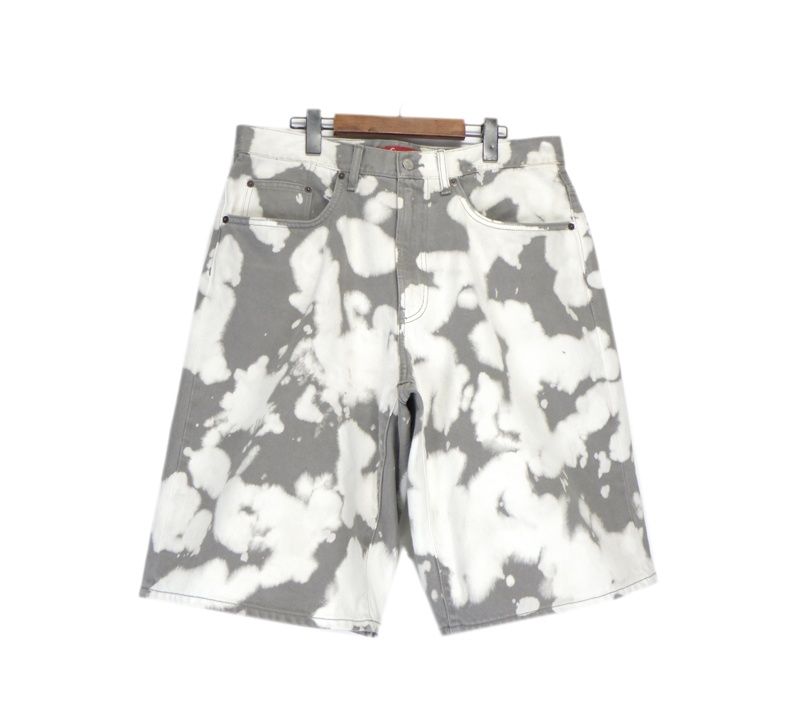 シュプリーム Supreme 25SS 【 Baggy Denim Short 】 ブリーチ