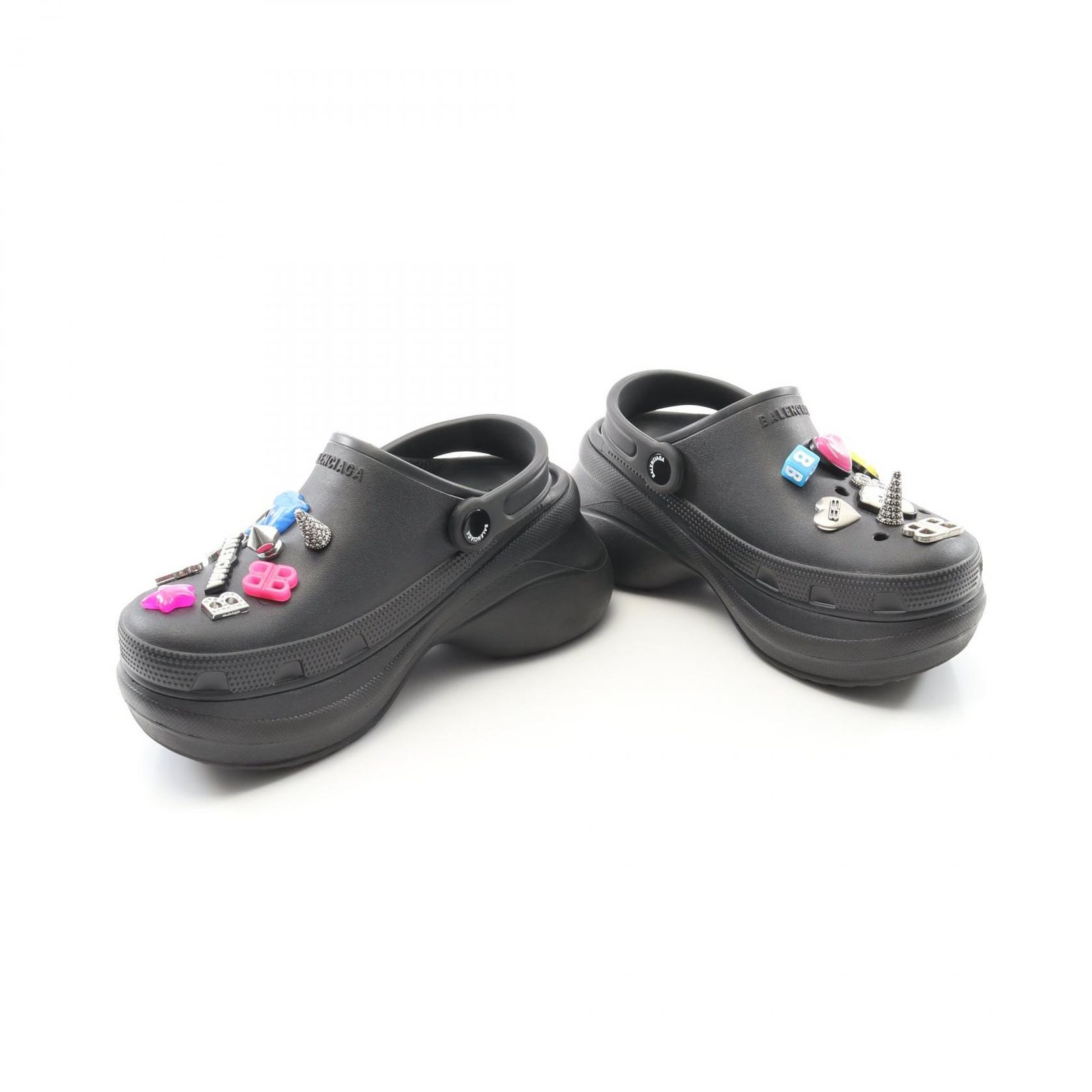 バレンシアガ BALENCIAGA ミュール BALENCIAGA × crocs Jibbitz