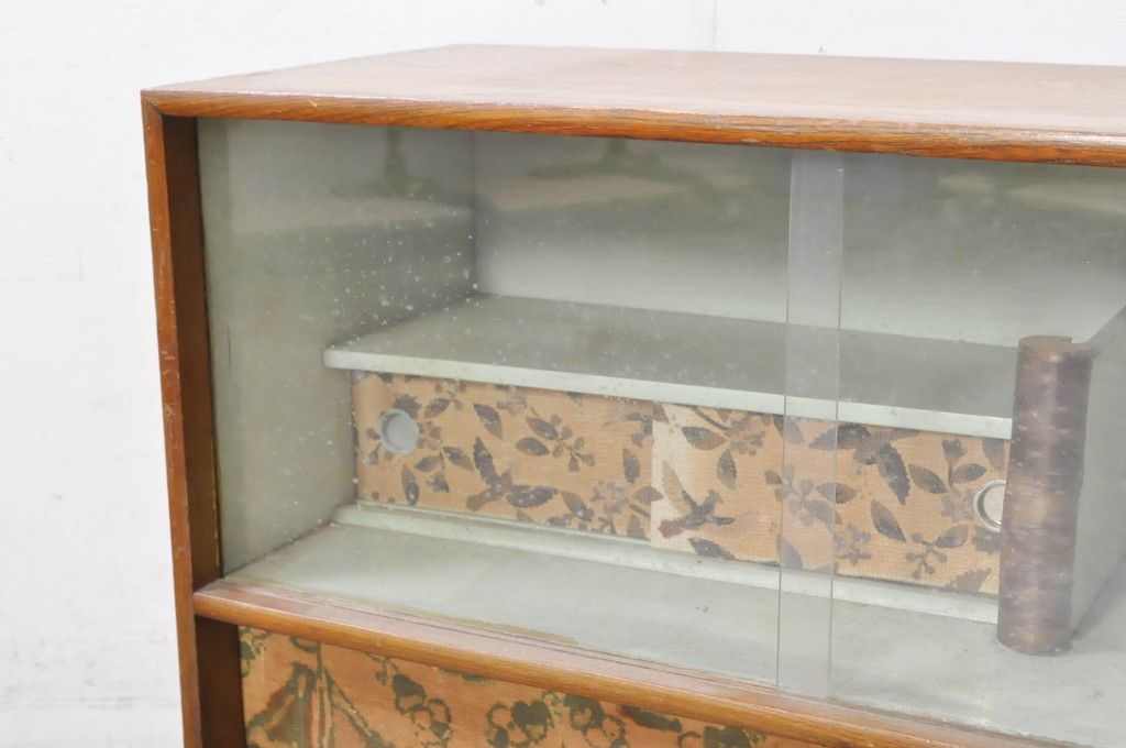 T1412☆美品☆欅 茶棚 アンティーク 和家具 食器棚 古家具 水屋