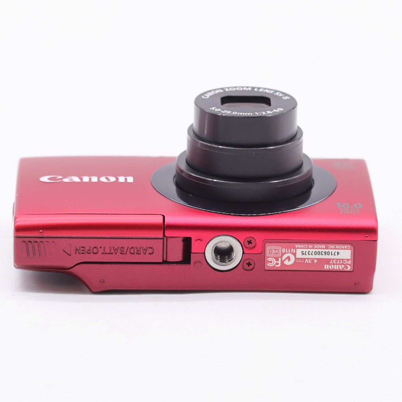 Canonコンパクトデジタルカメラ レッド 16.0MP、A3400IS、理状品