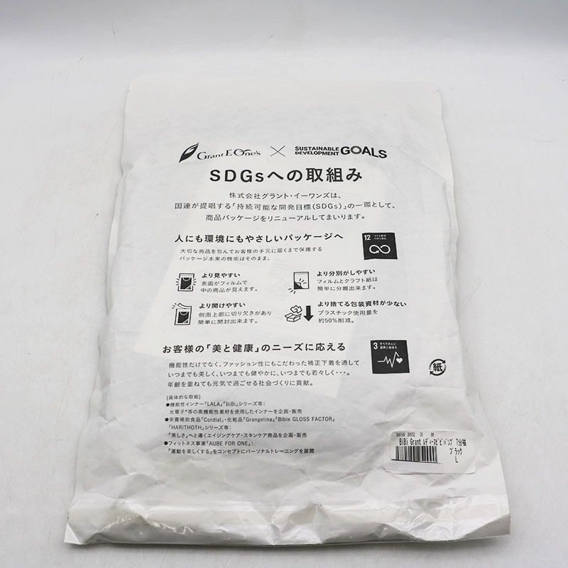 BiBi レディースパンプ七分袖 新品未開封】BIBI レディースビビパンプ7分袖L グラントイーワンズ