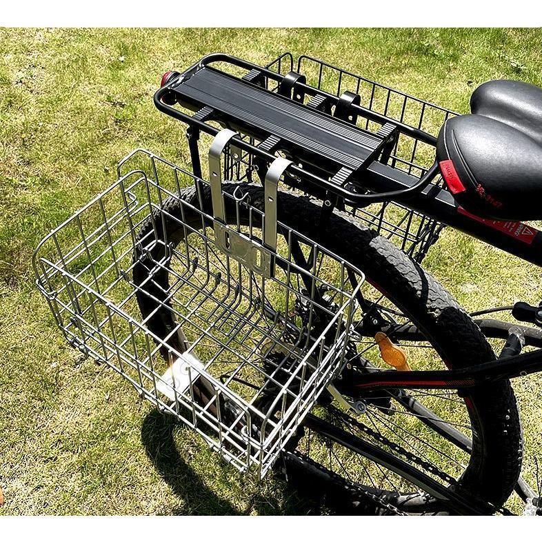 未使用　当時物　GREY　折りたためるバスケット 折り畳み式・自転車用カゴ 折りたたみ式自転車かご カゴ バスケット 自転車用アクセサリー