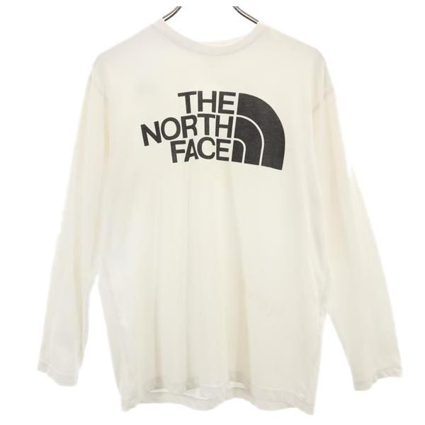 ⑬㊷2点ノースフェイスNT31701Xプリント長袖TシャツXL白・ノースキャップ ⑬㊷2点ノースフェイスNT31701Xプリント長袖TシャツXL白・ノース