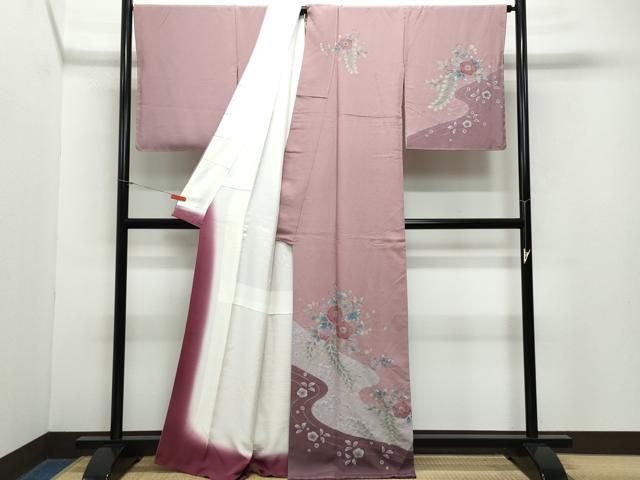 平和屋着物●訪問着　絞り　辻が花　正絹　逸品　未使用　CAAZ0874vf 平和屋着物○訪問着 絞り 辻が花 正絹 逸品 未使用 CAAZ0874vf 平和屋