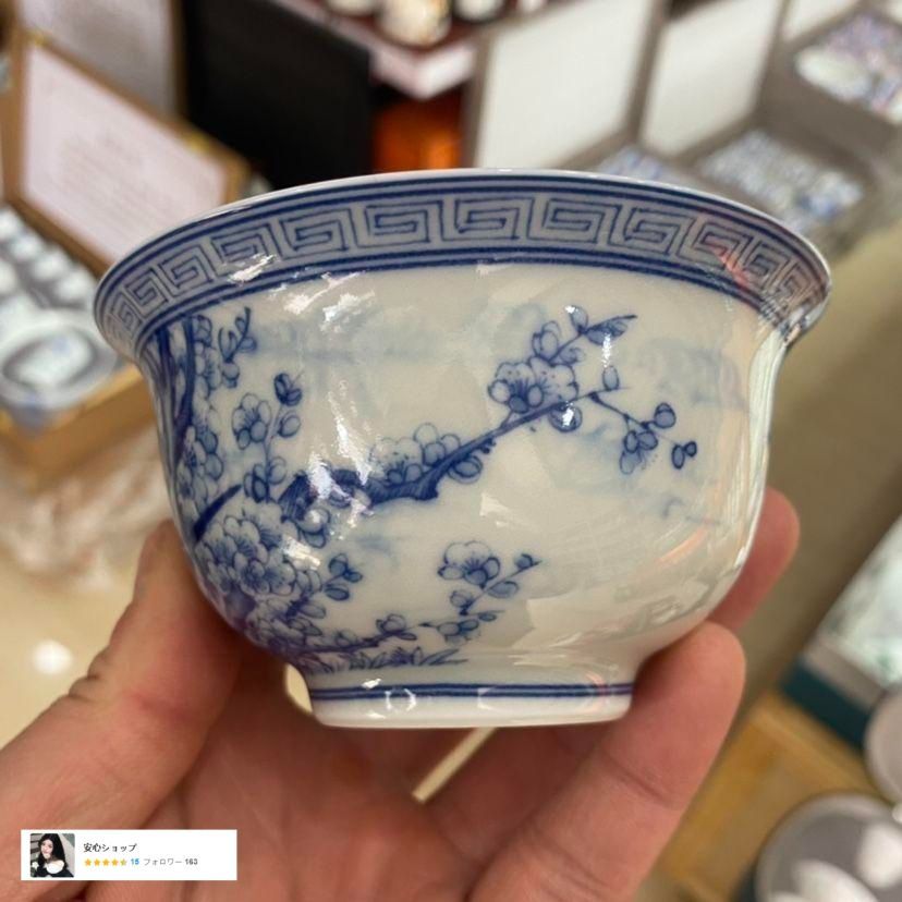 中国茶器 景徳鎮 締め金糸青花磁蓋碗 茶碗 煎茶器 新品未使用 中国茶器 景徳鎮 締め金糸青花磁蓋碗 茶碗 煎茶器 新品未使用